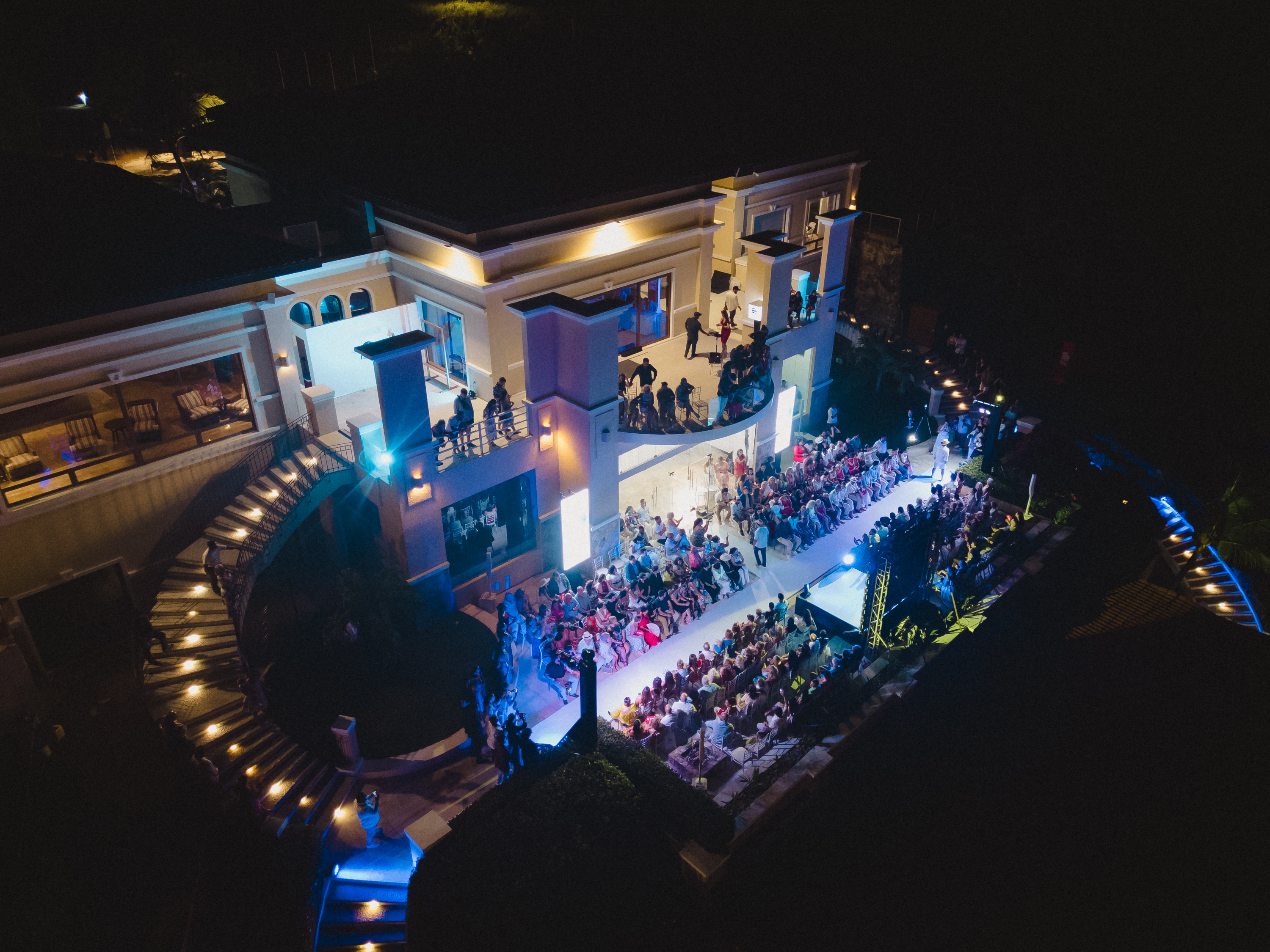 Aerial view of Prospera event